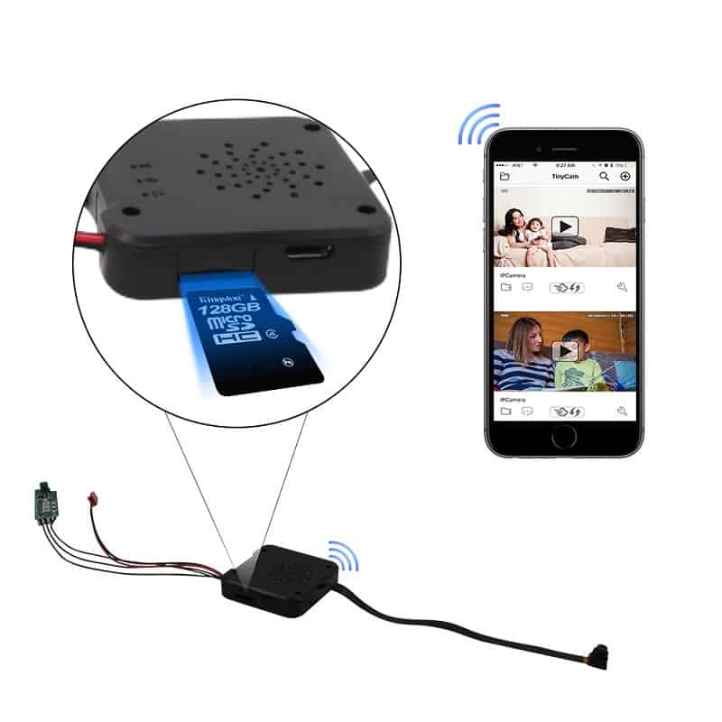 מצלמת שידור ישיר זעירה