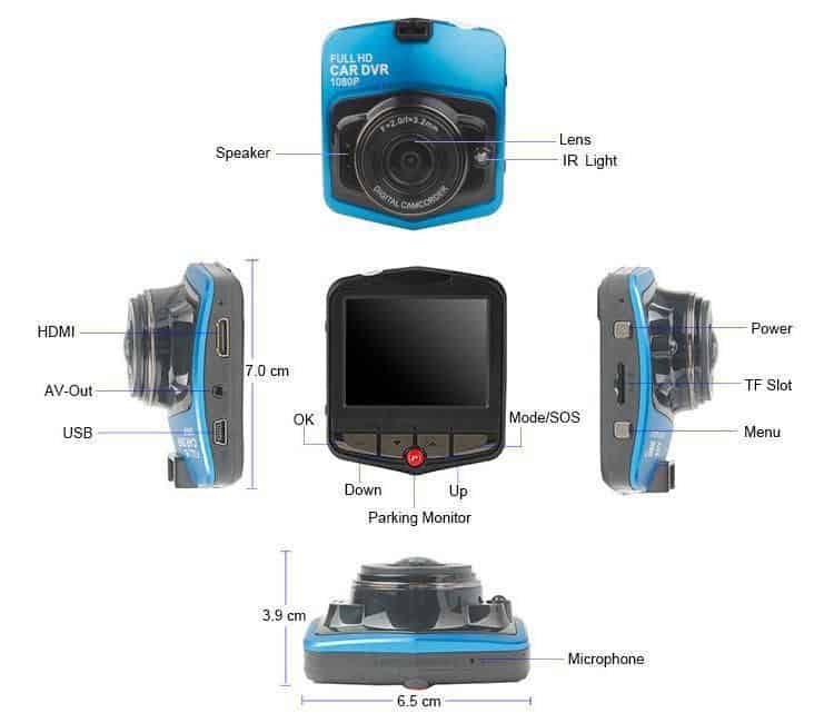 מצלמת HD לרכב