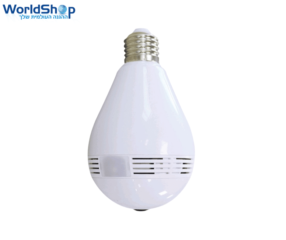 מצלמה נסתרת WIFI בנורה