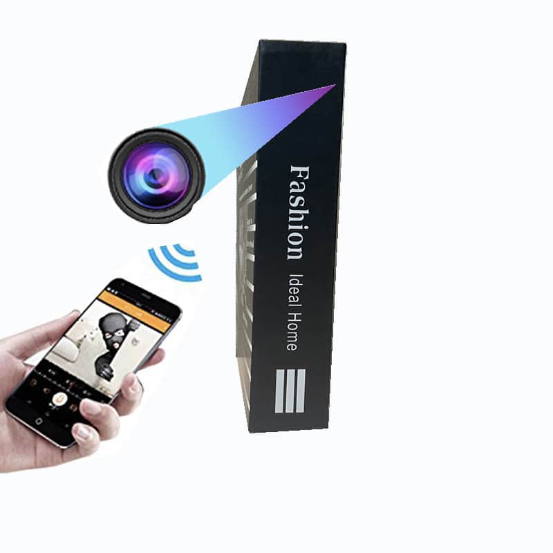 מצלמה בתוך ספר דגם WIFI