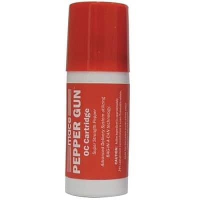 ערכת 2 מחסניות לאקדח פלפל Mace®