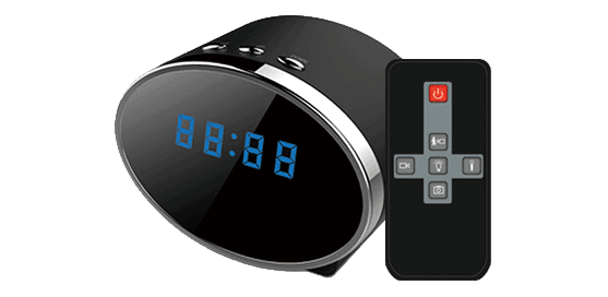 שעון שולחני עם מצלמה נסתרת