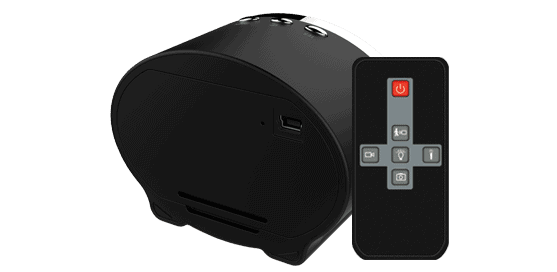 מצלמה נסתרת אלחוטית בשעון קטן