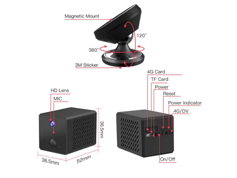 מצלמה נסתרת 4G