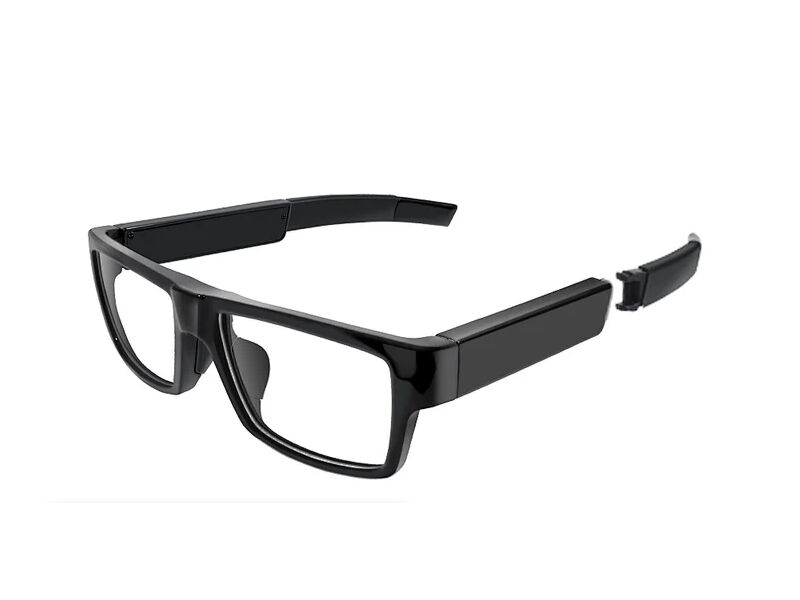 מצלמה נסתרת במשקפיים שידור ישיר טקסט