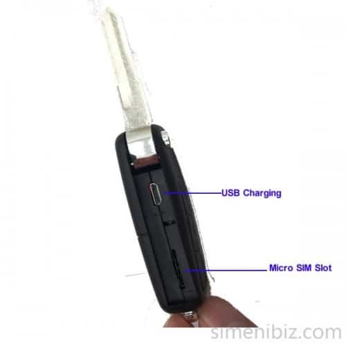 משדר לאוזניה נסתרת בשלט לרכב