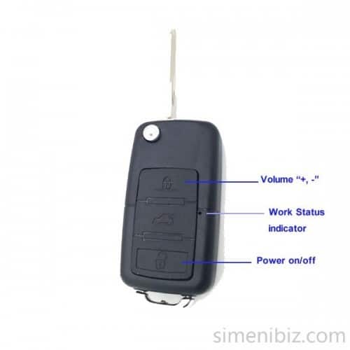 מערכת סלולרית לאוזניה בשלט לרכב