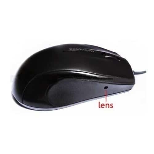 מצלמה נסתרת בעכבר מחשב