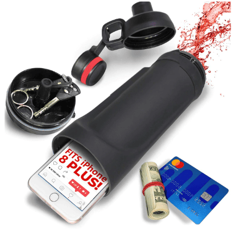 מכשיר האזנה והקלטה בבקבוק