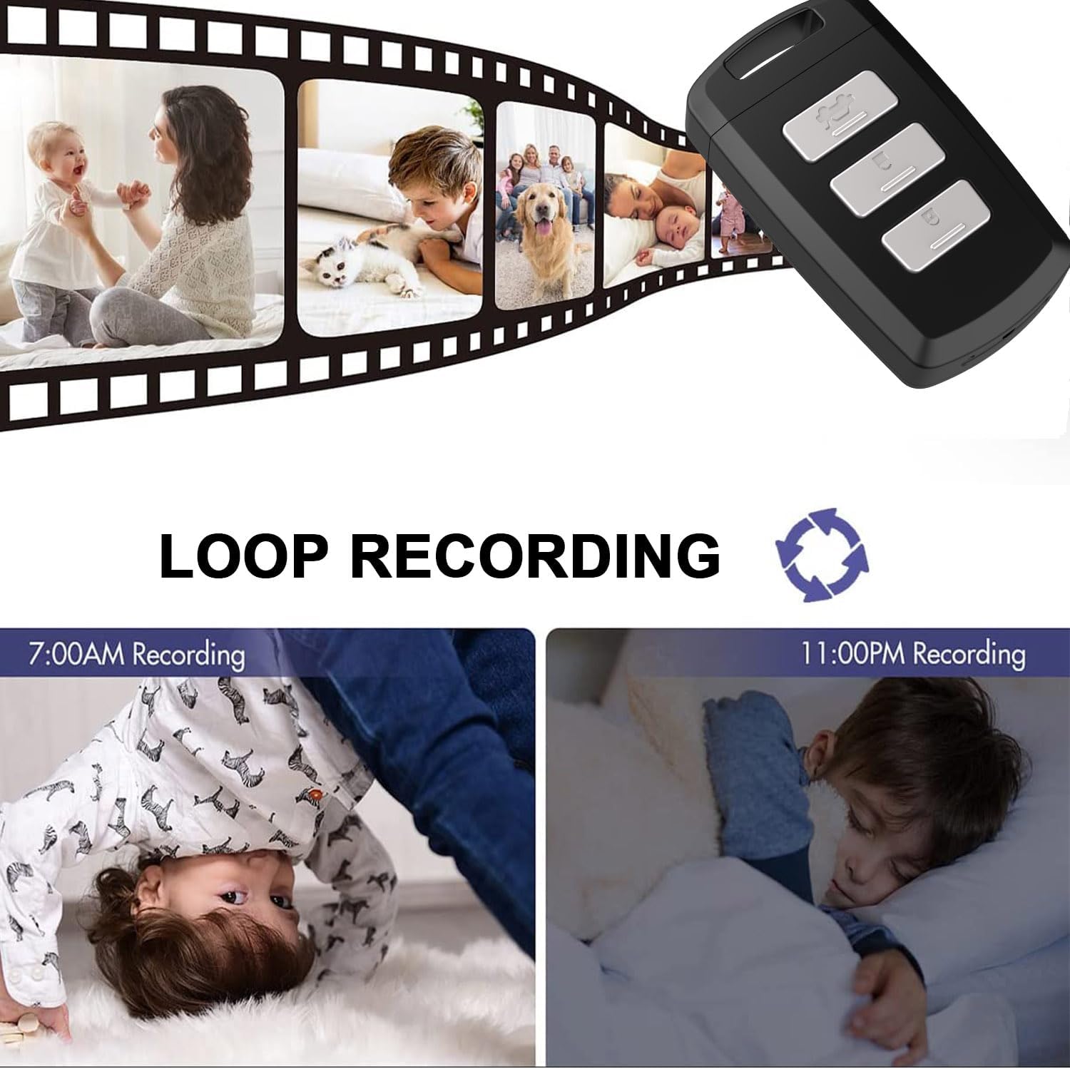 מצלמה נסתרת בשלט לרכב דגם חדשני