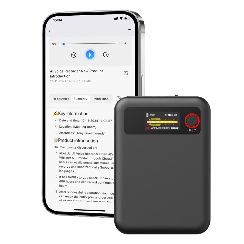 מקליט קול חכם L816 AI