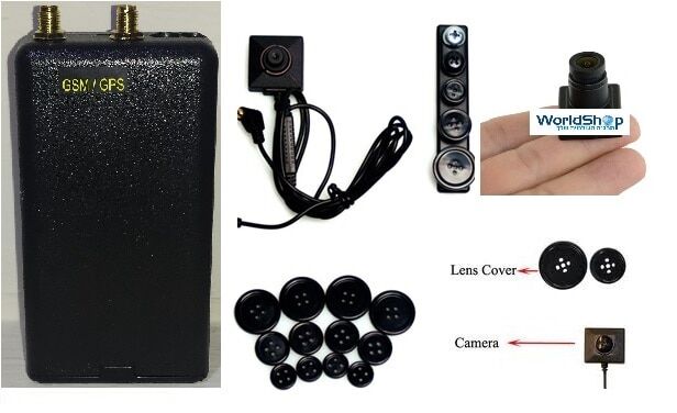 מצלמת כפתור זעירה