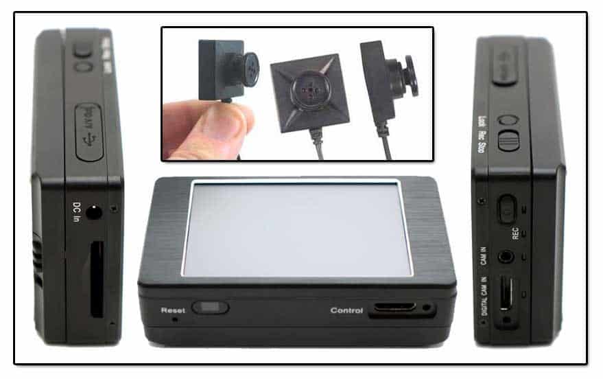 אוגר וידאו זעיר כניסת HDMI למצלמה דיגיטלית Lawmate