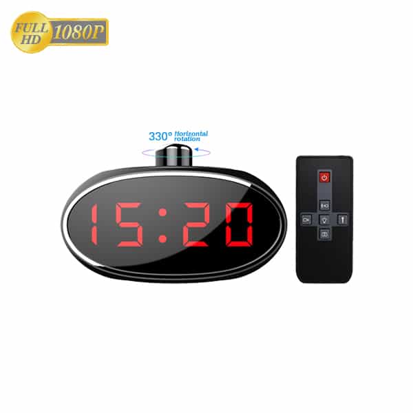 שעון שולחני עם מצלמה נסתרת