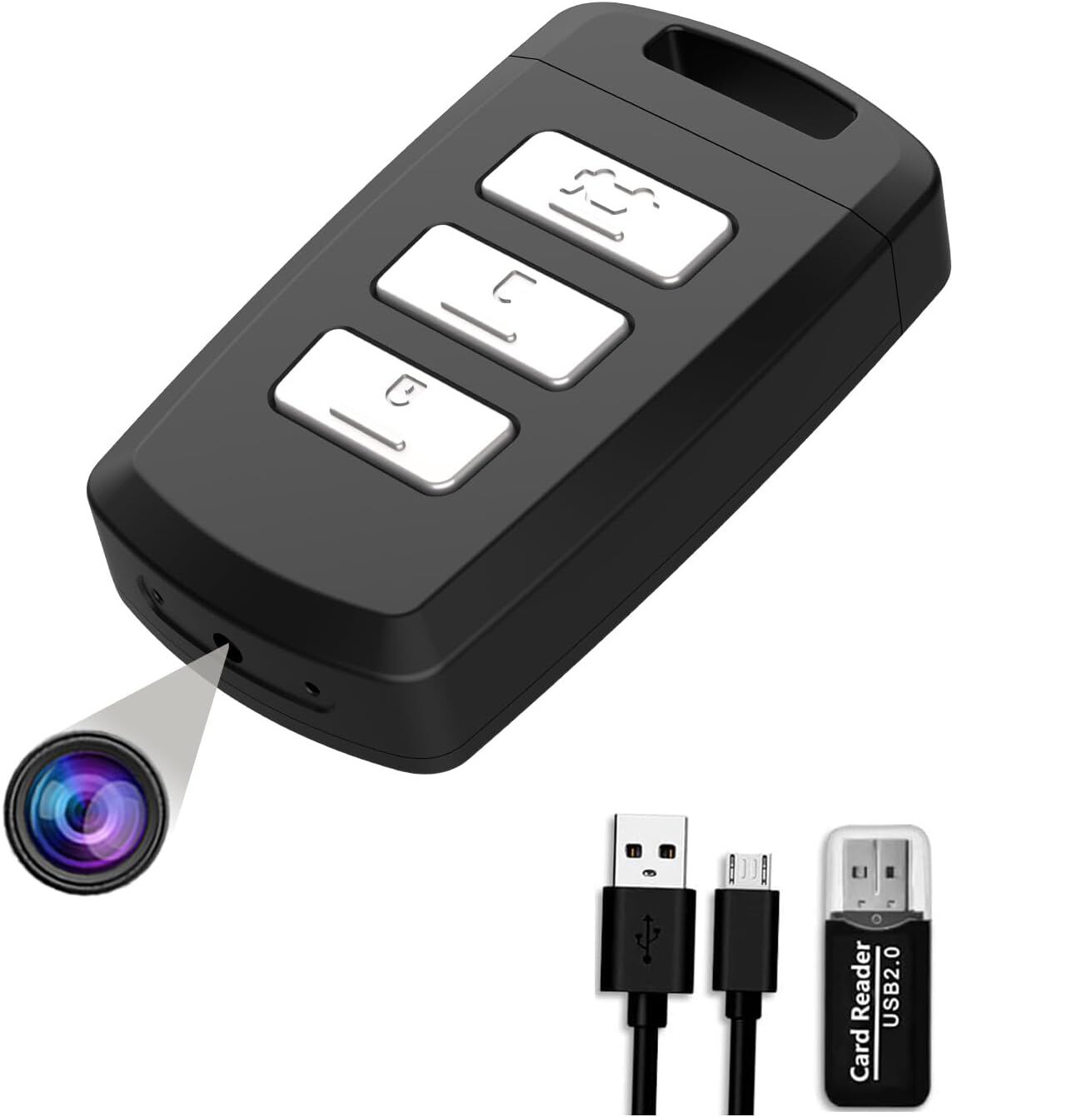 מצלמה נסתרת בשלט לרכב דגם חדשני