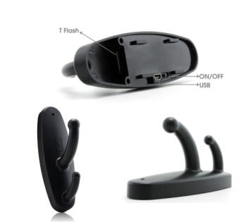 קולב בגדים עם מצלמה נסתרת