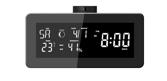 מצלמה נסתרת בטייפ שולחני עם שידור ישיר