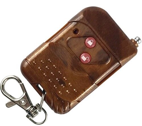 שלט למצלמה נסתרת בכפתור