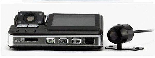 מצלמה לרכב HD - כפול אחורי נשלף