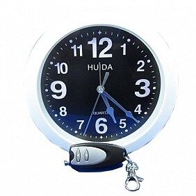 מצלמה זעירה בשעון קיר