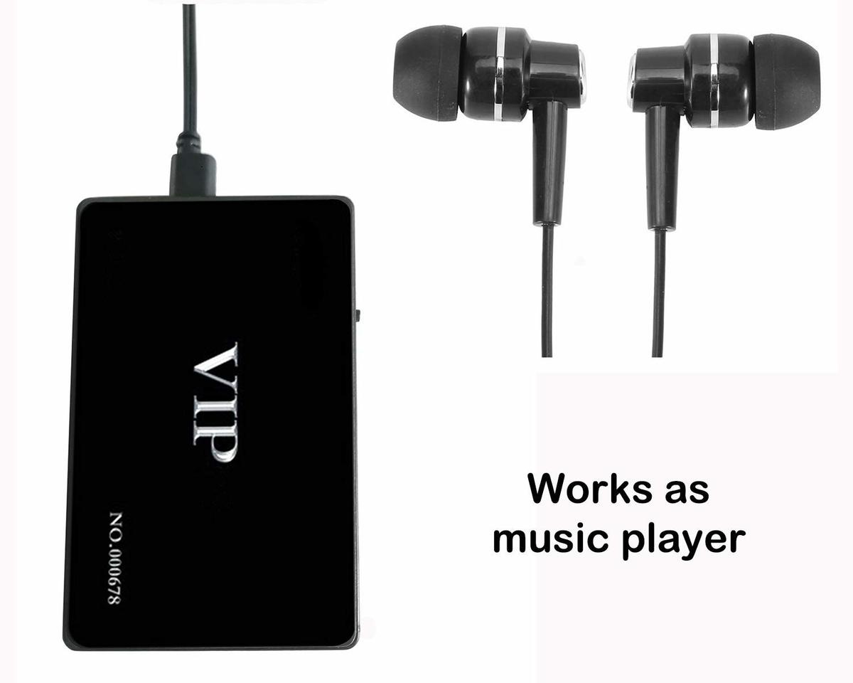 מכשיר הקלטה דמוי כרטיס מועדון