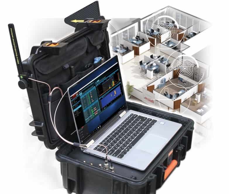 גלאי מקצועי למכשירי האזנה ומעקב