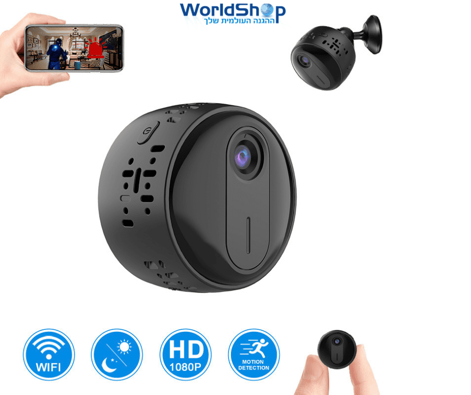 מצלמה נסתרת ניידת קטנה