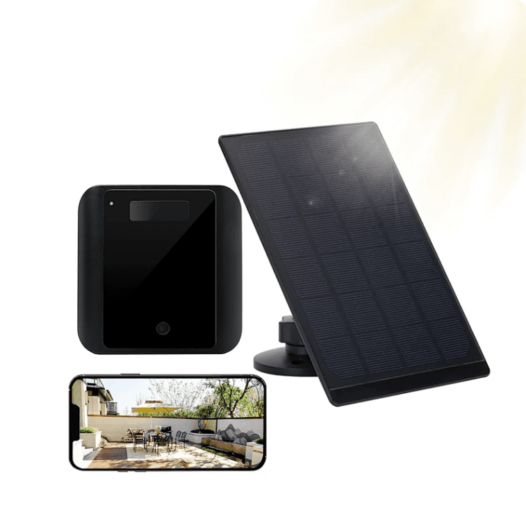 מצלמת אבטחה נסתרת לזמן ארוך עם לוח סולארי