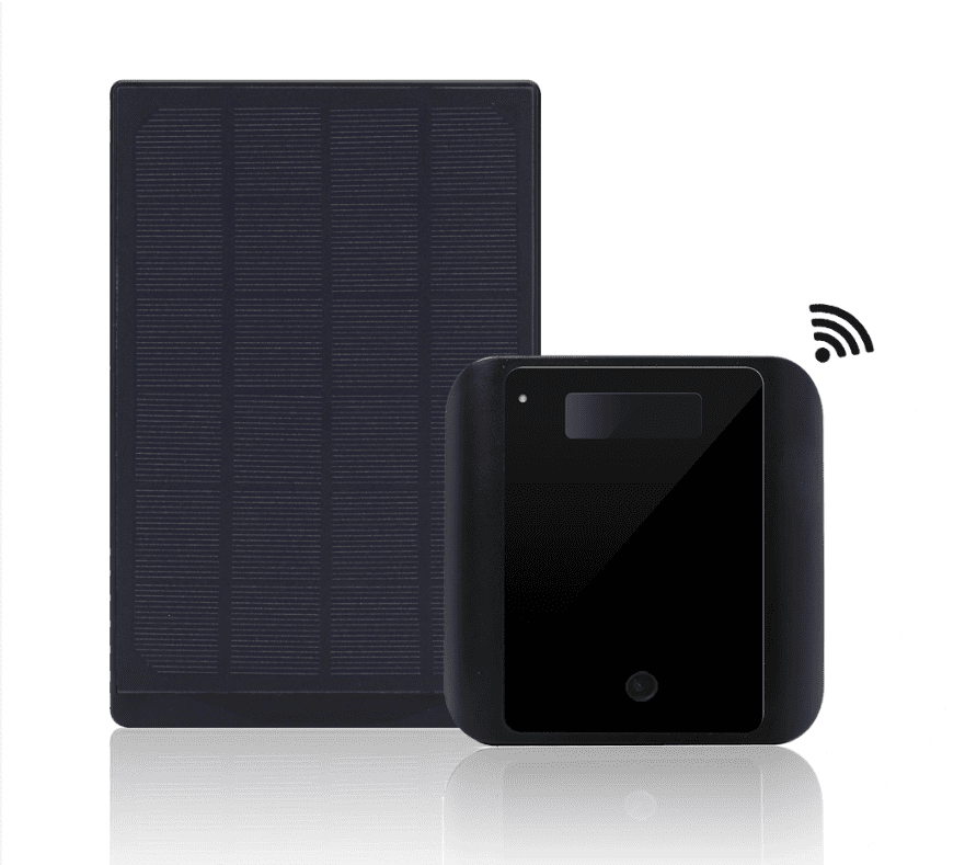 מצלמת אבטחה נסתרת לזמן ארוך עם לוח סולארי