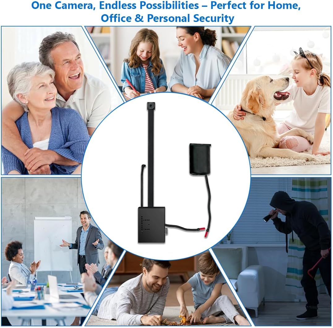 מצלמת ריגול זעירה שידור חי Wi-Fi אלחוטי 4G